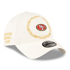 NFL 49ers キャップ 第58回スーパーボウル進出記念 9TWENTY Adjustable Hat ニューエラ/New Era クリーム