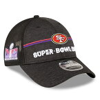 NFL 49ers キャップ 第58回スーパーボウル進出記念 9FORTY Trucker Adjustable Hat ニューエラ/New Era ヘザーブラック