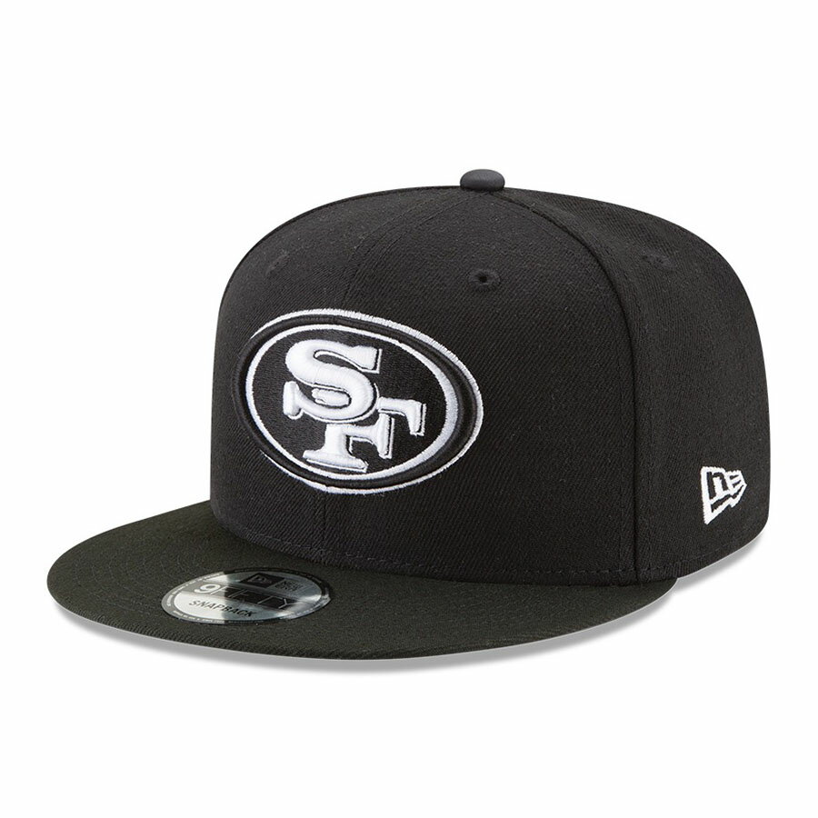 NFL 49ers キャップ Basic 9FIFTY Snapback ニューエラ/New Era ブラック ホワイト