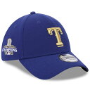 MLB レンジャーズ キャップ 2024ゴールドコレクション WS優勝 39THIRTY Flex Hat ニューエラ/New Era ロイヤル