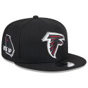 NFL ファルコンズ キャップ ドラフト2024 Draft 9FIFTY Snapback Hat ニューエラ/New Era ブラック