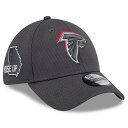 NFL ファルコンズ キャップ ドラフト2024 Draft 39THIRTY Flex Hat ニューエラ/New Era グラファイト