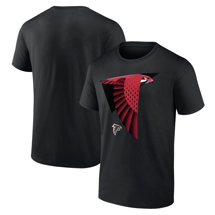 NFL ファルコンズ Tシャツ NFL ドラフト2024 Illustrated T-Shirt Fanatics Branded ブラック