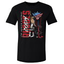WWE コーディ・ローデス Tシャツ Corner Ropes WHT 500Level ブラック(4)