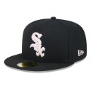 MLB zCg\bNX Lbv 2024 ̓ Mother's Day On-Field 59FIFTY Fitted Hat j[G/New Era ubN