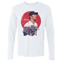 MLB 山本由伸 ドジャース Tシャツ Los Angeles D Portrait Long Sleeve T-Shirt 500Level ホワイト