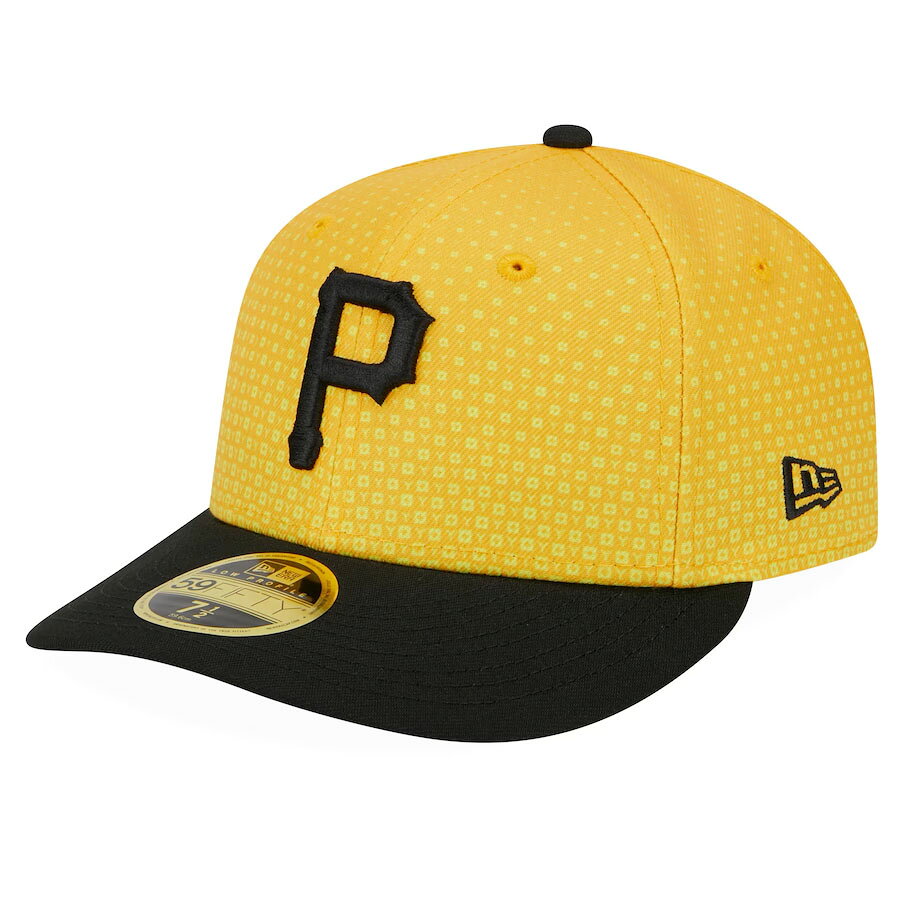 Rakuten - MLB パイレーツ キャップ シティーコネクト 59FIFTY LP ロープロファイル ニューエラ/New Era Yellow/Black【nejp】
