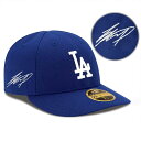 MLB 大谷翔平 ドジャース キャップ シルバーサイン刺繍 Authentic Collection 59FIFTY LP ロープロファイル ニューエラ/New Era