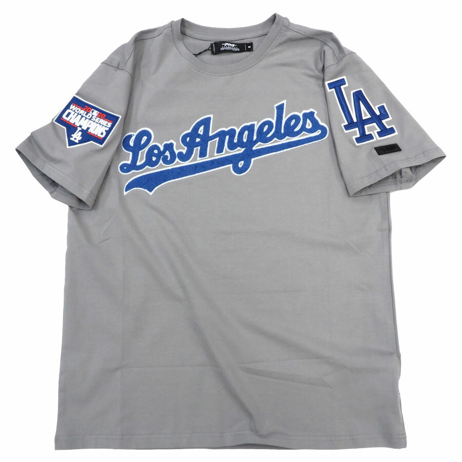 Rakuten - MLB ドジャース Tシャツ CLASSIC CHENILLE SJ TEE Pro Standard グレー