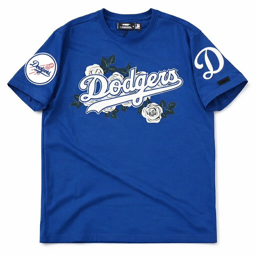 樂天商城 - MLB ドジャース Tシャツ ROSES SJ TEE Pro Standard ブルー