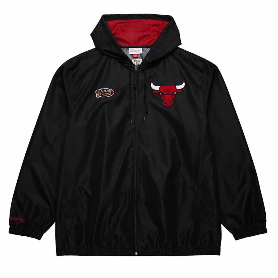 Rakuten - NBA シカゴ・ブルズ ジャケット ウィンドブレーカー ビンテージ ロゴ ミッチェル＆ネス/Mitchell & Ness ブラック