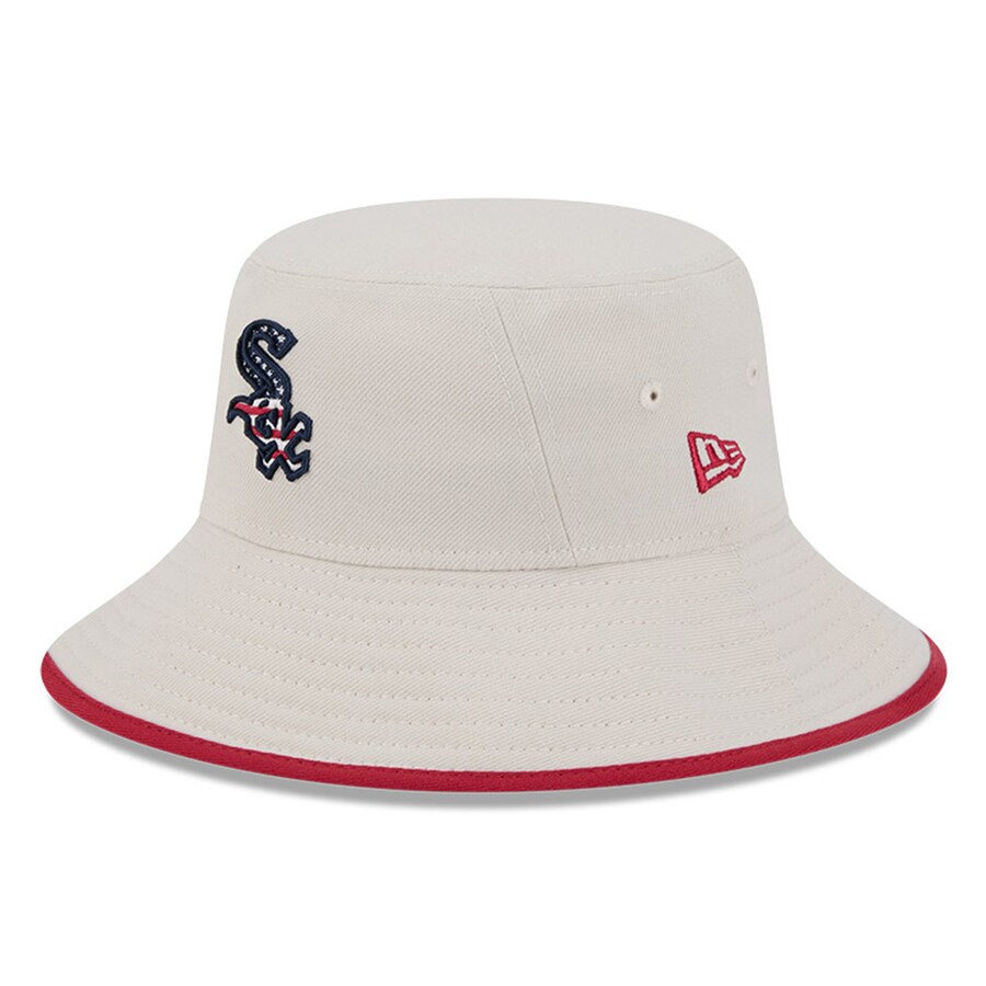 MLB ホワイトソックス バケットハット 2024 独立記念日 Fourth of July Bucket Hat ニューエラ/New Era カーキ
