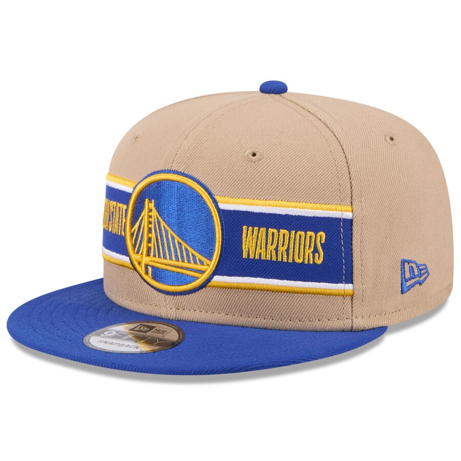 NBA ウォリアーズ キャップ ドラフト2024 9FIFTY Snapback Hat ニューエラ/New Era Tan/Royal