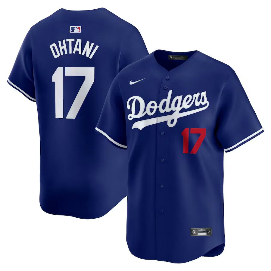 Rakuten - MLB 大谷翔平 ドジャース ユニフォーム リミテッド Limited Player Jersey ナイキ/Nike ロイヤル【od2W】