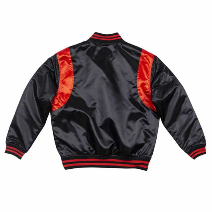 MLB オリオールズ ジャケット/アウター オーセンティック サテンジャケット Satin Jaket ミッチェル＆ネス/Mitchell & Ness ブラック