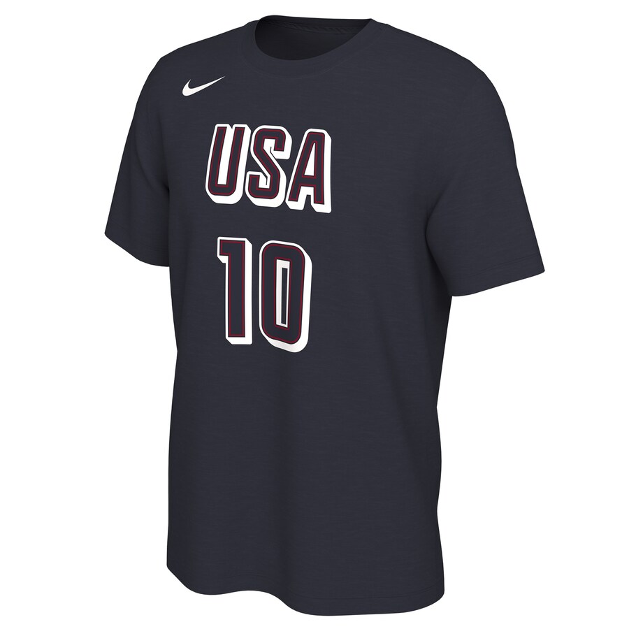 ジェイソン・テイタム アメリカ代表 Tシャツ USA バスケットボール 2024 ネーム＆...