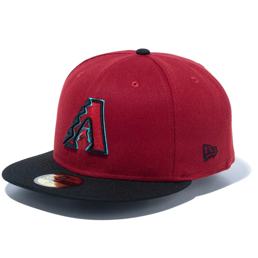 Rakuten - MLB ダイヤモンドバックス キャップ オーセンティック オンフィールド 59FIFTY ニューエラ/New Era ホーム 2024 ブラック/クリムゾン【nejp59】