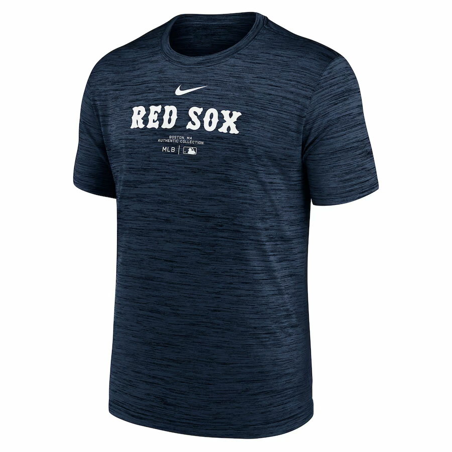 MLB レッドソックス Tシャツ オーセンティックコレクション プラクティス T-Shirt ナイキ/Nike ミッドナイトネイビー