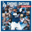 MLB 大谷翔平 ドジャース カレンダー 2025年版 Player Wall Calendar Turner oh24gd