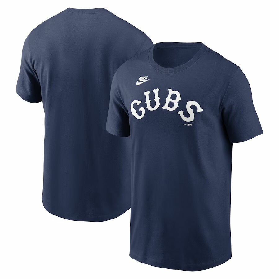 Rakuten - MLB カブス Tシャツ クーパーズタウン Cooperstown Wordmark T-Shirt ナイキ/Nike ミッドナイトネイビー【nkac】