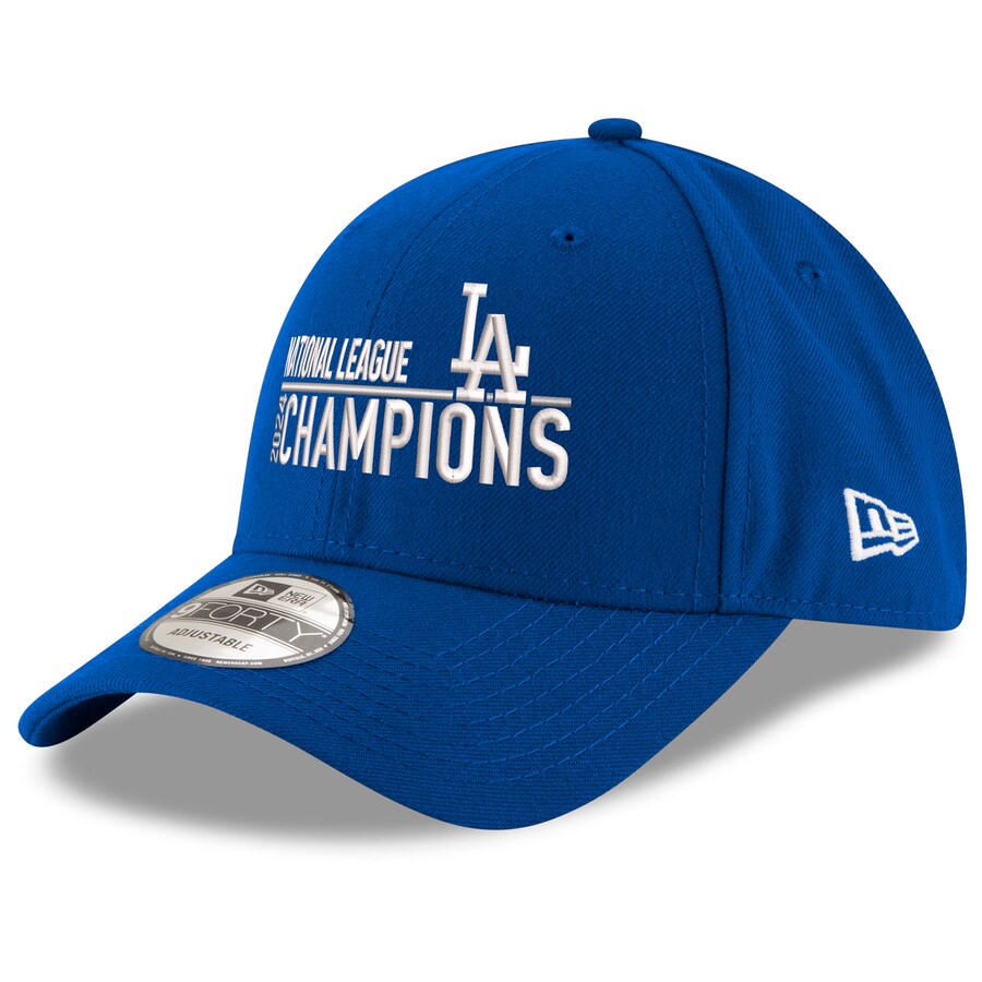 Rakuten - MLB ドジャース キャップ 2024 ナショナルリーグ優勝記念 9FORTY Adjustable Hat ニューエラ/New Era ロイヤル