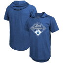 MLB ドジャース Tシャツ 【海外版】ワールドシリーズ2024優勝記念 Tri-Blend Hoodie T-Shirt マジェスティック/Majestic ...