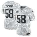 NFL デリック・トーマス チーフス ユニフォーム サルートトゥサービス2024 引退選手 リミテッド Limited Jersey ナイキ/Nike カモ