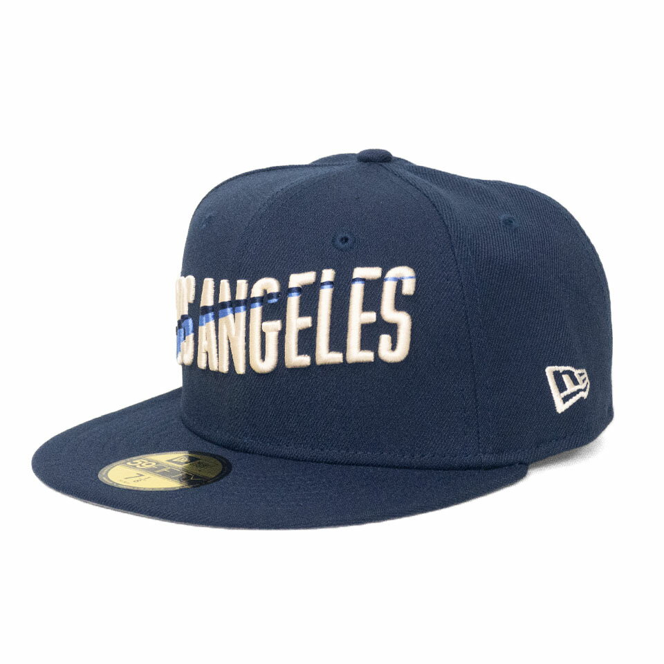 樂天商城 - MLB ドジャース キャップ 【海外版】2024 シティーコネクト 59FIFTY Fitted Hat ニューエラ/New Era ネイビー