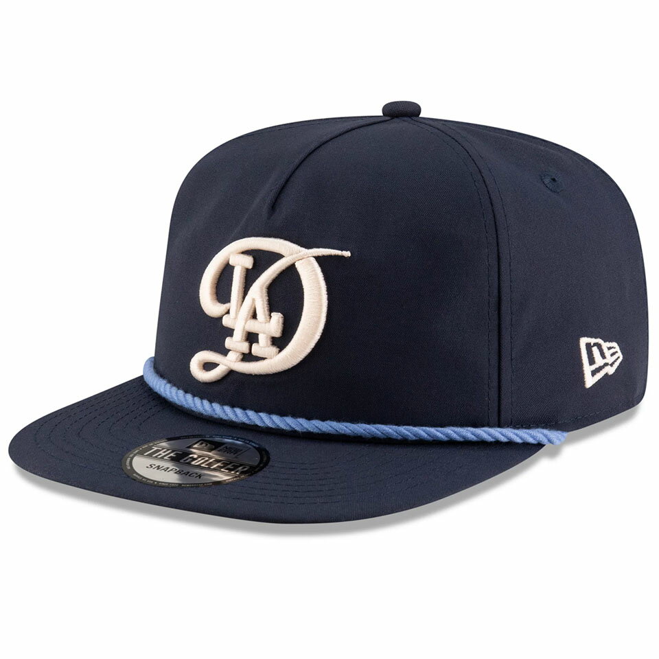 MLB ドジャース キャップ 【海外版】2024 シティーコネクト Rope Golfer Adjustable Hat ニューエラ/New Era Navy/Blue Logo
