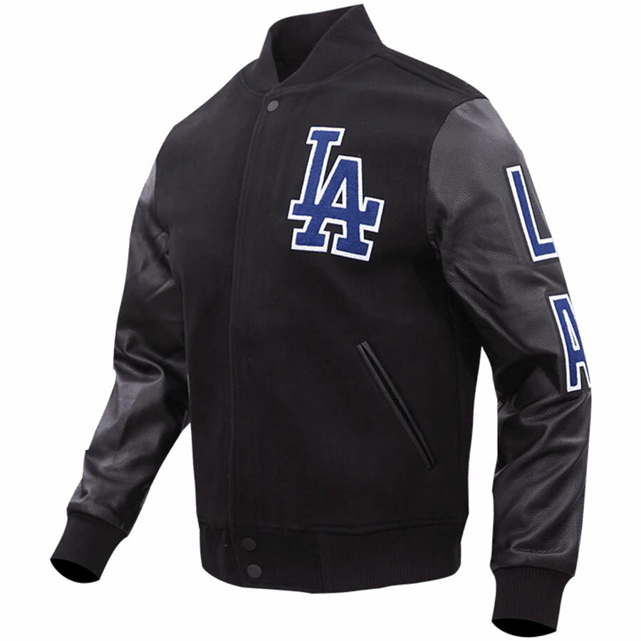 Rakuten - MLB ドジャース ジャケット CLASSIC WOOL バーシティー Pro Standard ブラック
