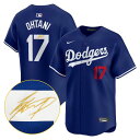MLB 大谷翔平 ドジャース ユニフォーム 【現地買付カスタム】リミテッド Limited Jersey サイン刺繍 ナイキ/Nike オルタネイト