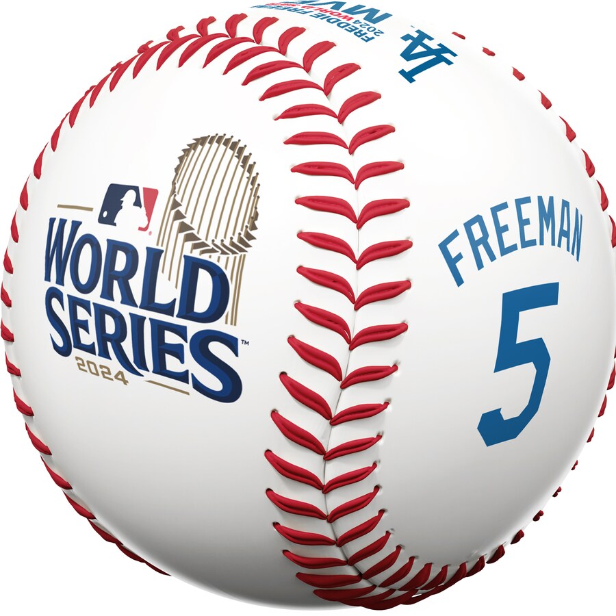 MLB フレディ・フリーマン ドジャース ボール ワールドシリーズ2024優勝記念 MVP F...
