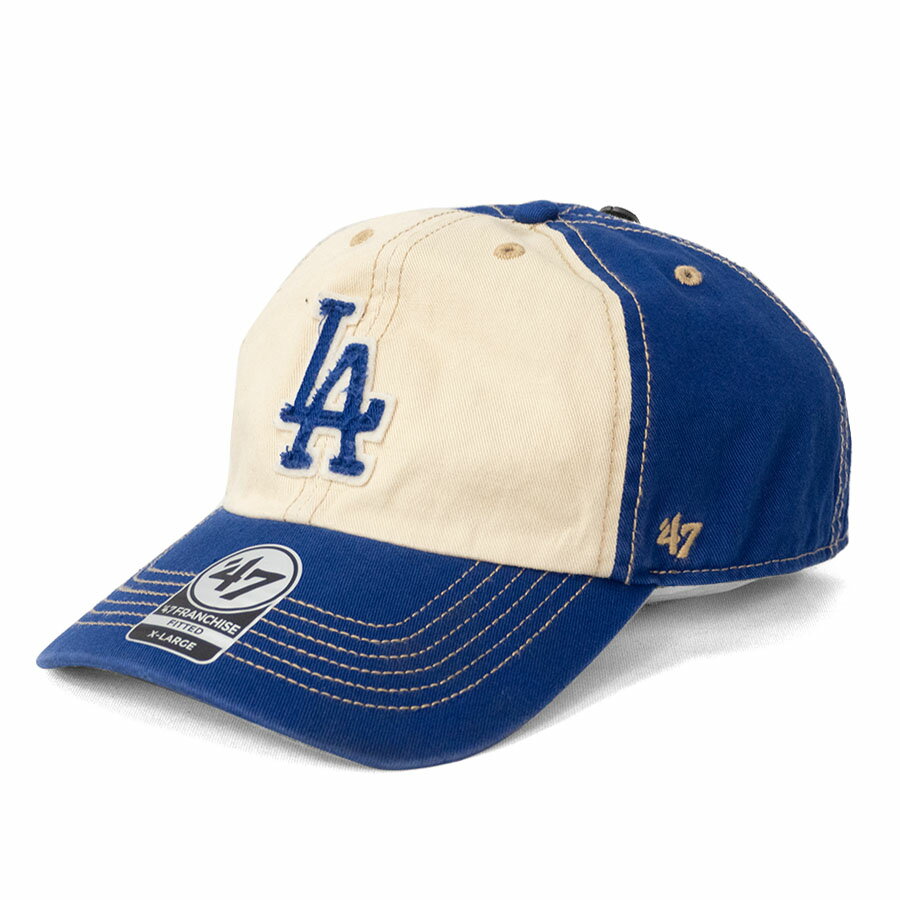 Rakuten - MLB ドジャース キャップ 【現地買付】Franchise Trucker スナップバック 47 Brand カーキ / ロイヤル