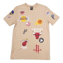 NBA Tシャツ 【現地買付】NBA x Ultra Game Selected オールオーバー T-Shirt Ultra Game ベージュ