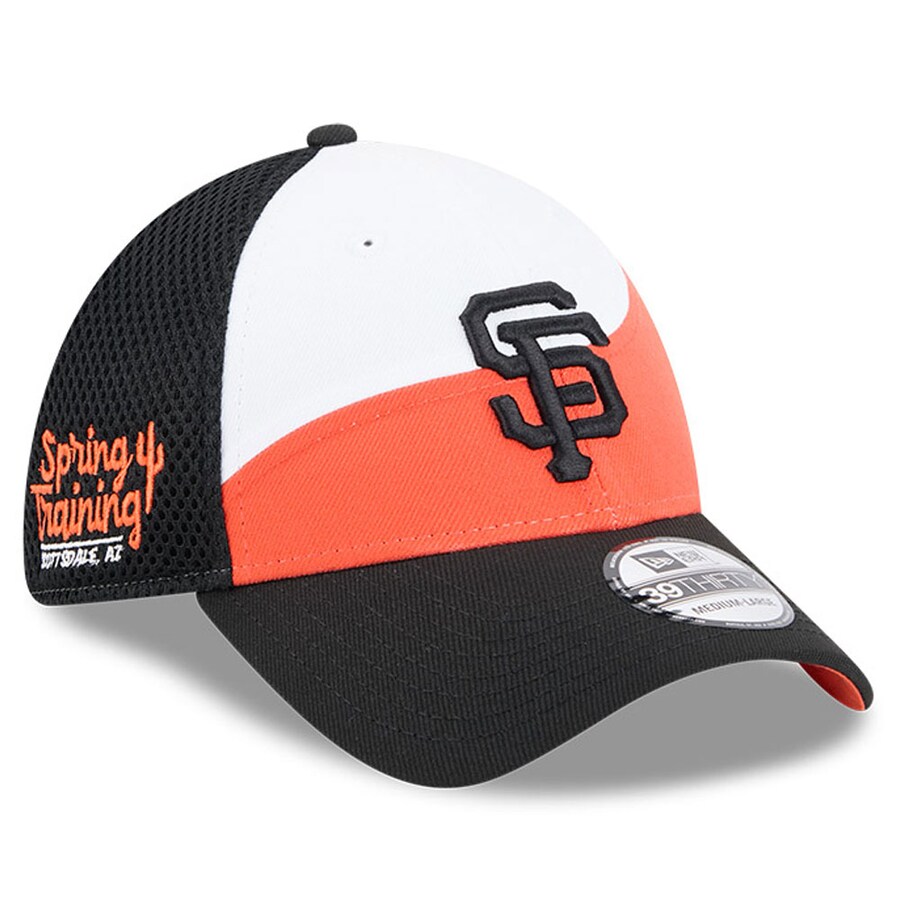 MLB サンフランシスコ・ジャイアンツ キャップ 【海外版】2025 スプリングトレーニング 39THIRTY Flex ニューエラ/New Era オレンジ