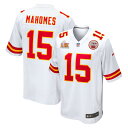 NFL パトリック・マホームズ チーフス ユニフォーム 第59回スーパーボウル 進出 Game Jersey ナイキ/Nike ホワイト
