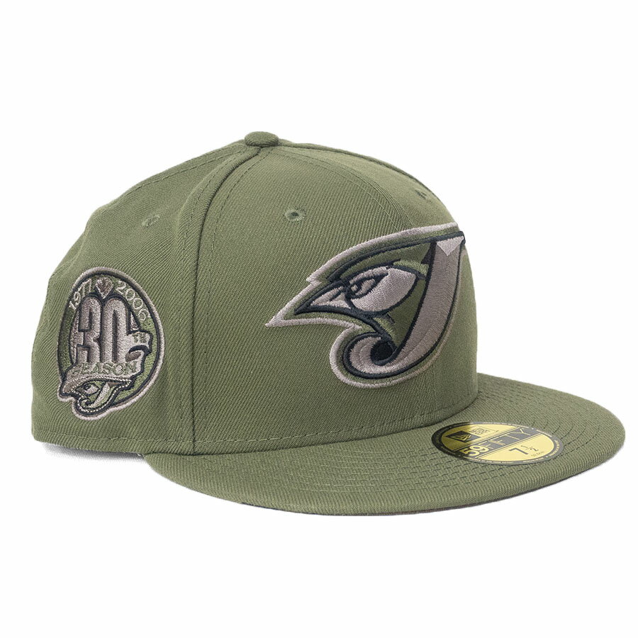 MLB ブルージェイズ キャップ 【海外買付】30周年パッチ 59FIFTY Cap ニューエラ/New Era カモ