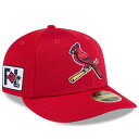 MLB カージナルス キャップ 【海外版】2025 スプリングトレーニング 59FIFTY ロープロファイル ニューエラ/New Era レッド