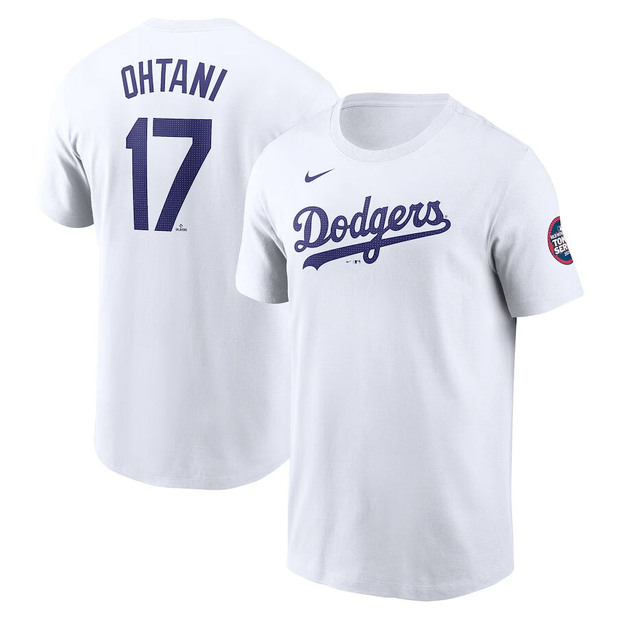MLB 大谷翔平 ドジャース Tシャツ 東京シリーズ2025 ネーム＆ナンバー T-Shirt ナ...
