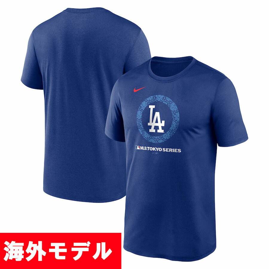 Rakuten - MLB ドジャース Tシャツ 【海外版】東京シリーズ2025 Legend Logo T-Shirt ナイキ/Nike ロイヤル