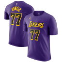 NBA ルカ・ドンチッチ レイカーズ Tシャツ ステートメントエディション ネーム&ナンバー T-Shirt ナイキ/Nike パープル