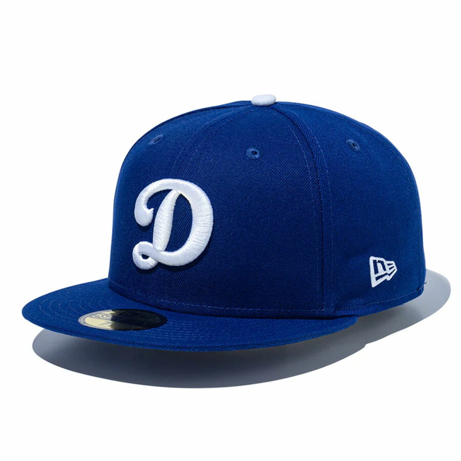 樂天商城 - MLB ドジャース キャップ 59FIFTY Fitted Hat Dロゴ ニューエラ/New Era ダークロイヤル【nejp】