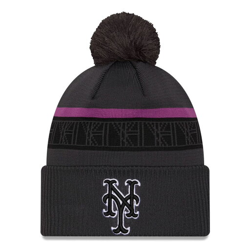 MLB メッツ ニットキャップ 【海外モデル】2024 シティーコネクト Knit Cap ニューエラ/New Era グラファイト MLB メッツ ニットキャップ 【海外モデル】2024 シティーコネクト Knit Cap ニューエラ/New Era グラファイト