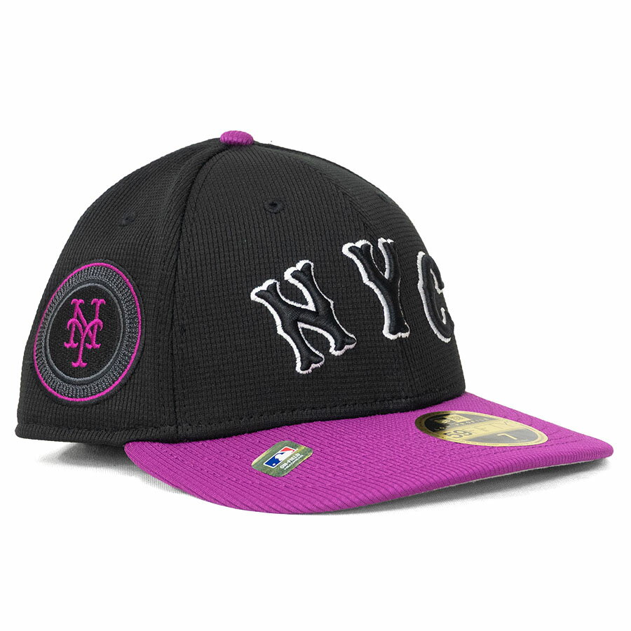 Rakuten - MLB メッツ キャップ 【海外モデル】2024 シティーコネクト 59FIFTY Fitted Hat ニューエラ/New Era Navy/Purple