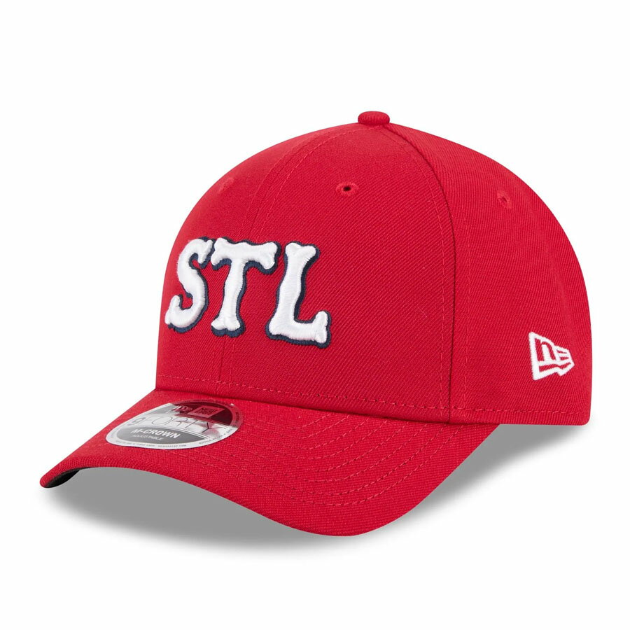 樂天商城 - MLB カージナルス キャップ 【海外モデル】2024 シティーコネクト 9FORTY M-CROWN ニューエラ/New Era レッド