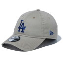 MLB ドジャース キャップ ウォッシュコットン 9TWENTY Adjustable Hat ニューエラ/New Era ペブル ロイヤル【nejp】(4)