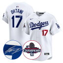 MLB 大谷翔平 ドジャース ユニフォーム 【現地買付特注】2024 ワールドシリーズ優勝記念 サイン刺繍 リミテッドジャージ ナイキ/Nike