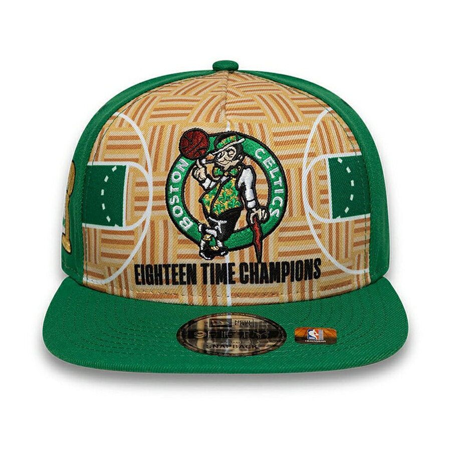 NBA セルティックス キャップ 18x NBAファイナル優勝 A-Frame 9FIFTY Snapback Cap...