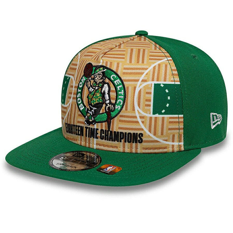 NBA セルティックス キャップ 18x NBAファイナル優勝 A-Frame 9FIFTY Snapback Cap...