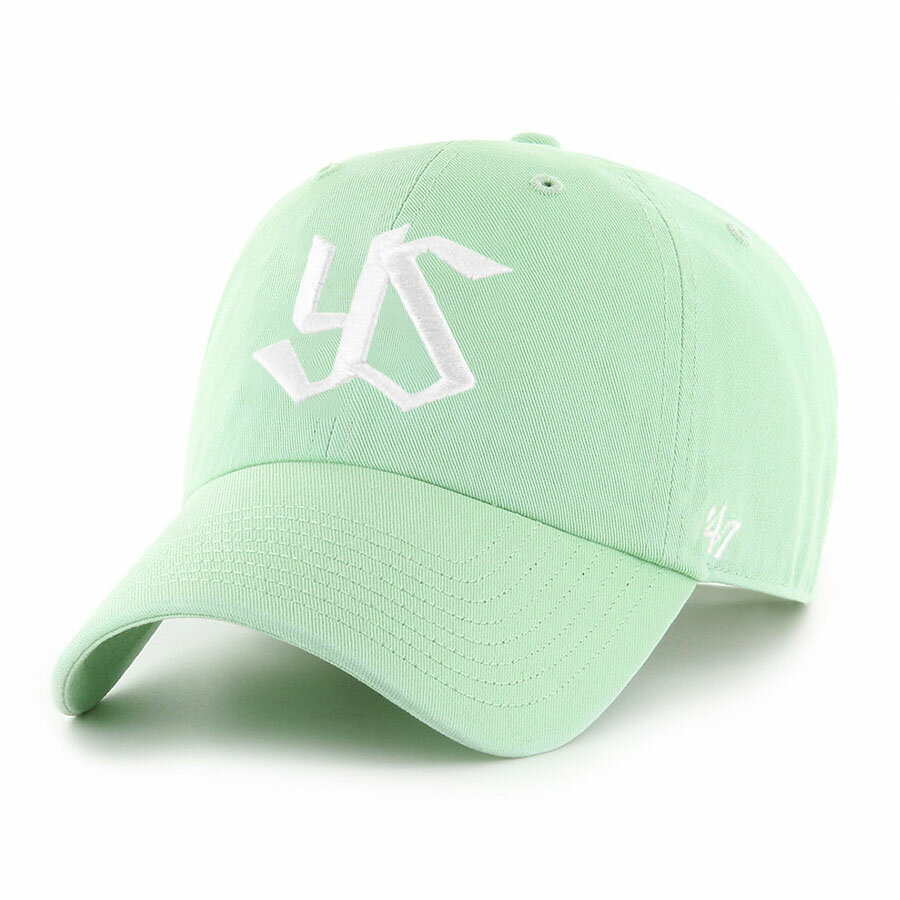 乐天商城 - 東京ヤクルトスワローズ グッズ キャップ Clean Up Cap 47Brand ヘムロック
